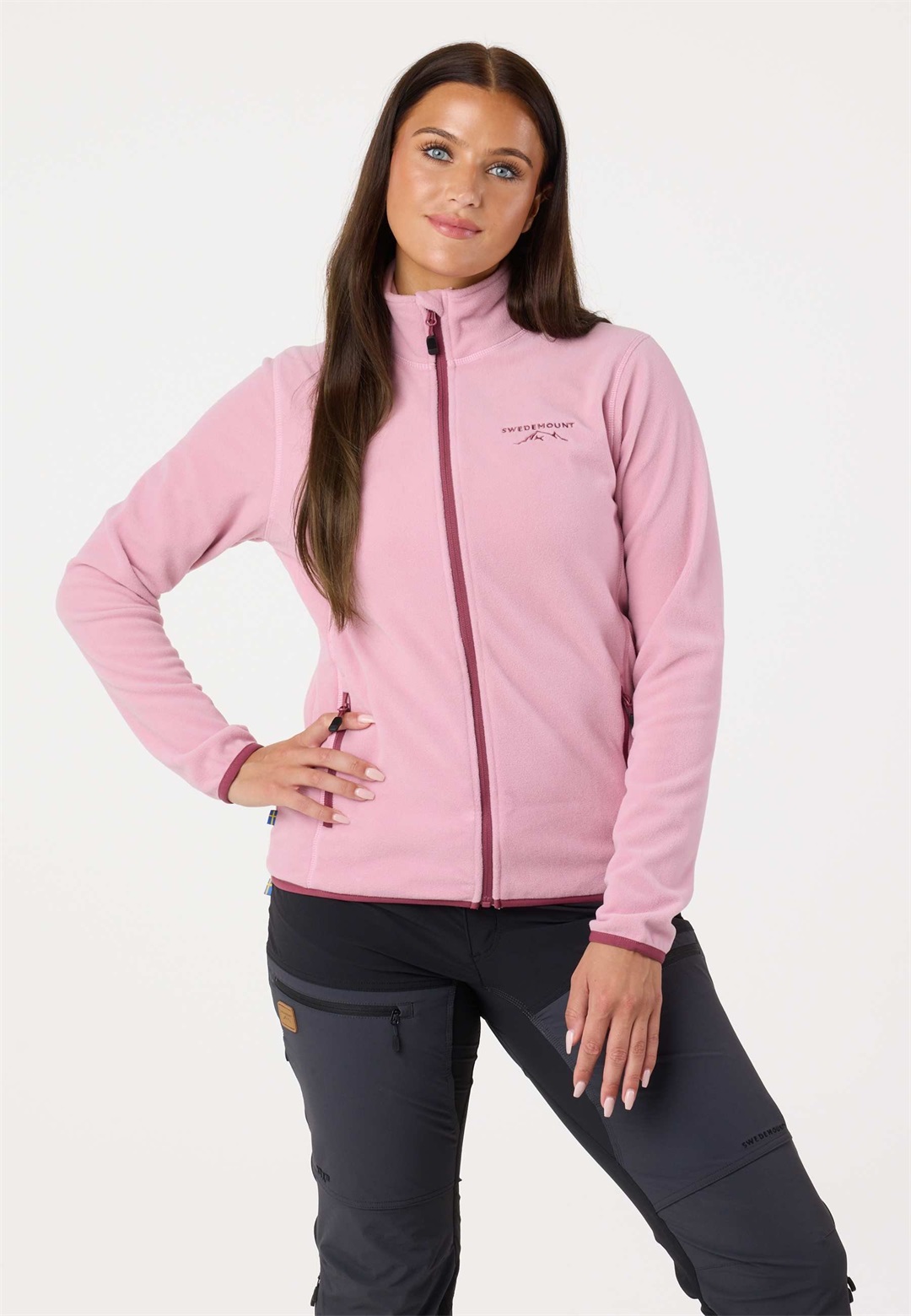 Swedemount STRYN - Fleecejacke - dusty rose soft pink/pink