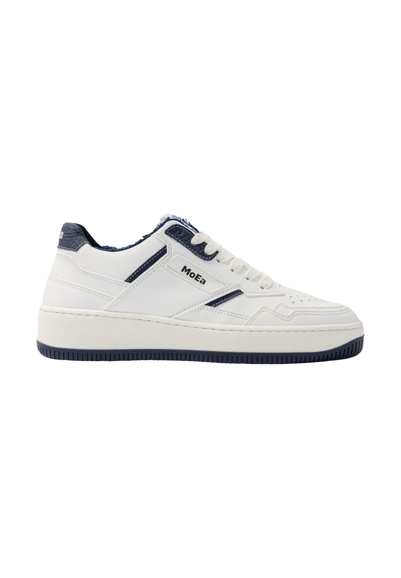 MoEa GEN - Sneaker low - white blue/weiß