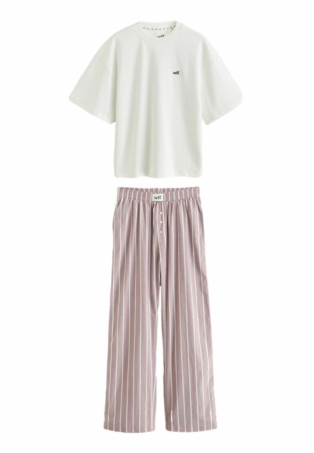 Self. SET - Nachtwäsche Set - mauve/pink
