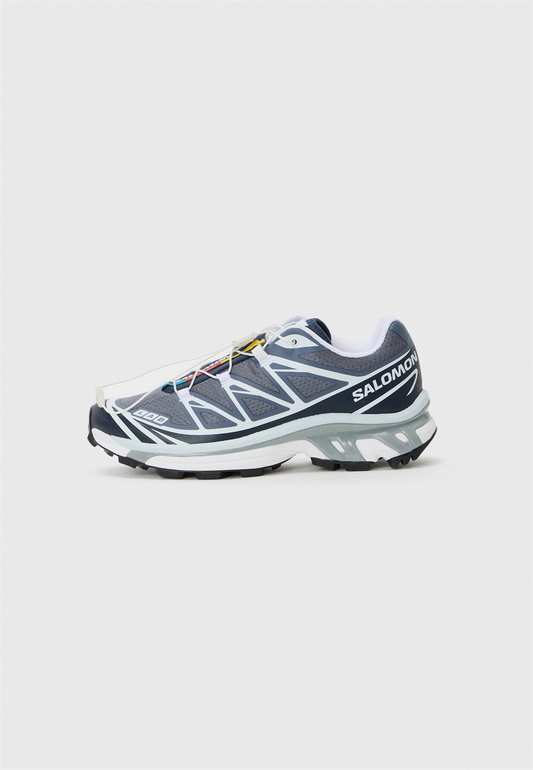 Salomon Sportstyle XT 6 UNISEX - Sneaker low - grisaille/blue nights/violet tulip/grau