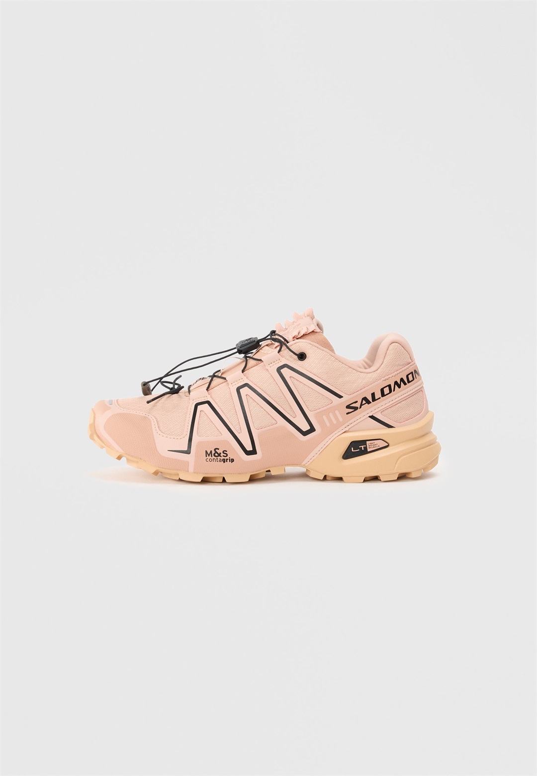 Salomon Sportstyle SPEEDCROSS 3 UNISEX - Sneaker low - mahogany rose/black/hazelnut/nude