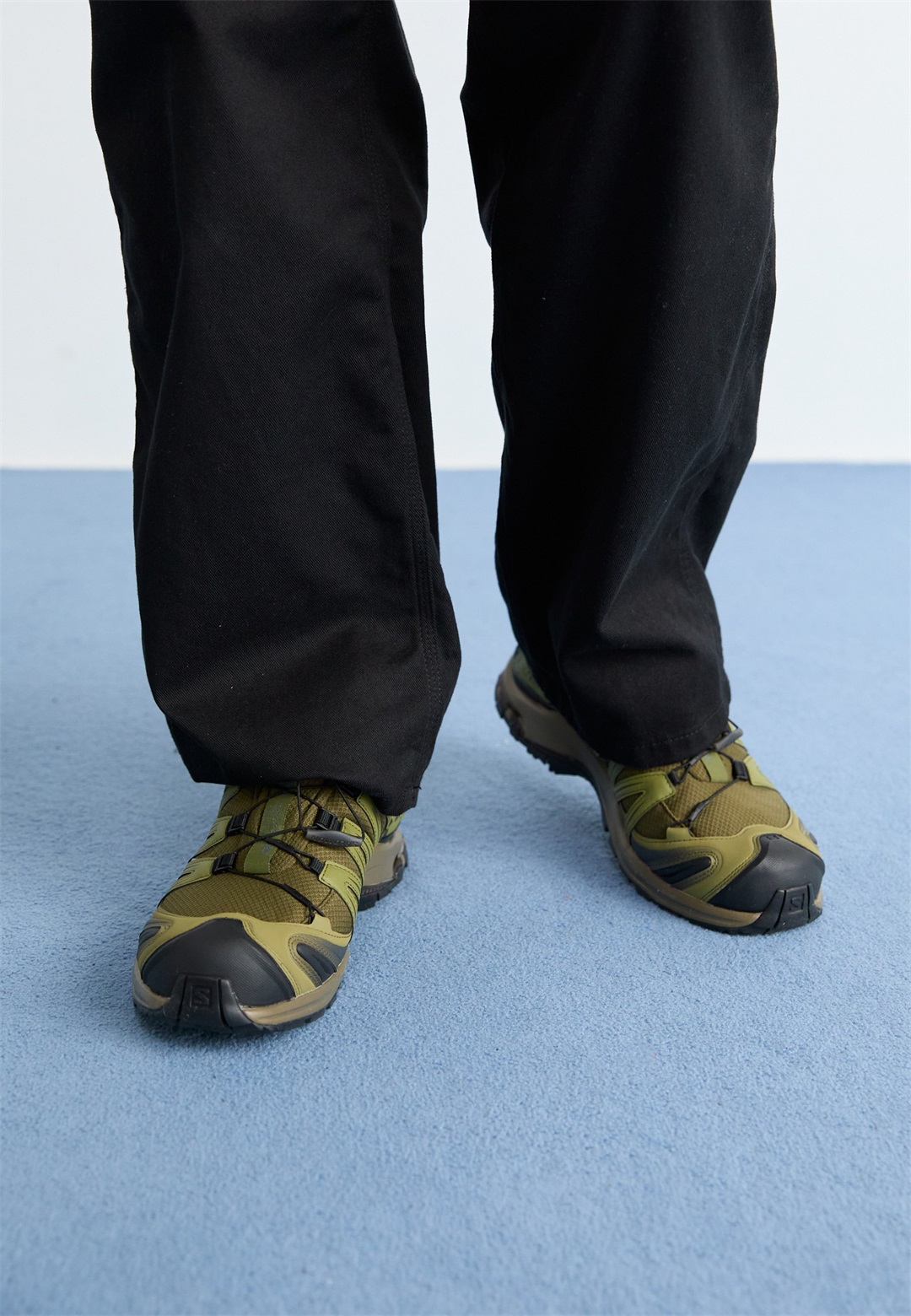 Salomon Sportstyle XA PRO 3D UNISEX - Sneaker low - olive night/black/delicioso/oliv