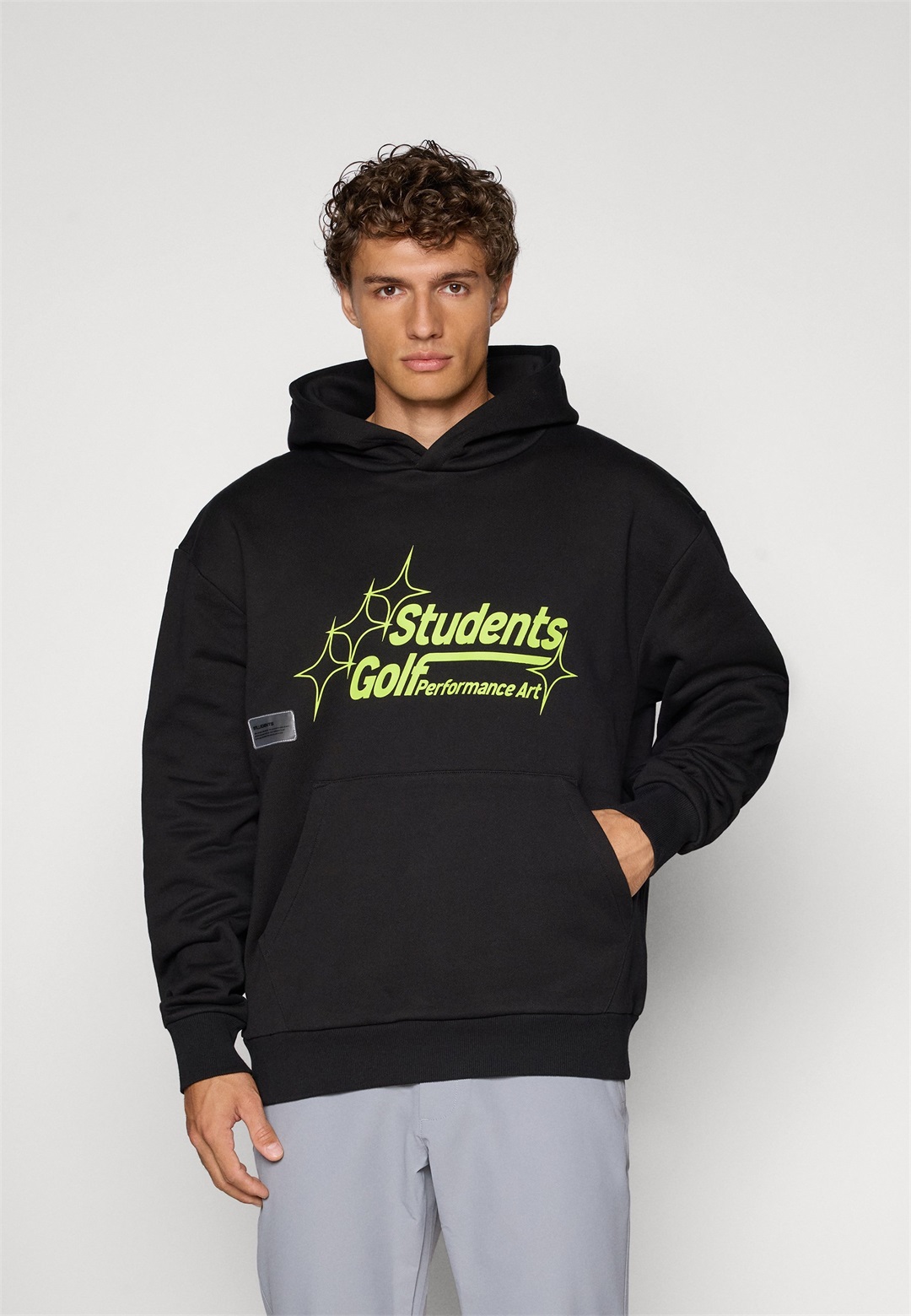 Students PERFORMANCE ART HOODIE - Kapuzenpullover - black/schwarz
