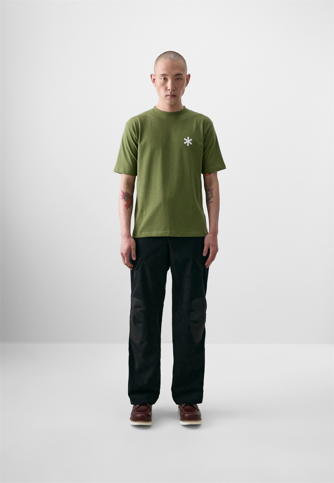 Snow Peak BACK LOGO UNISEX - T-Shirt basic - olive/khaki