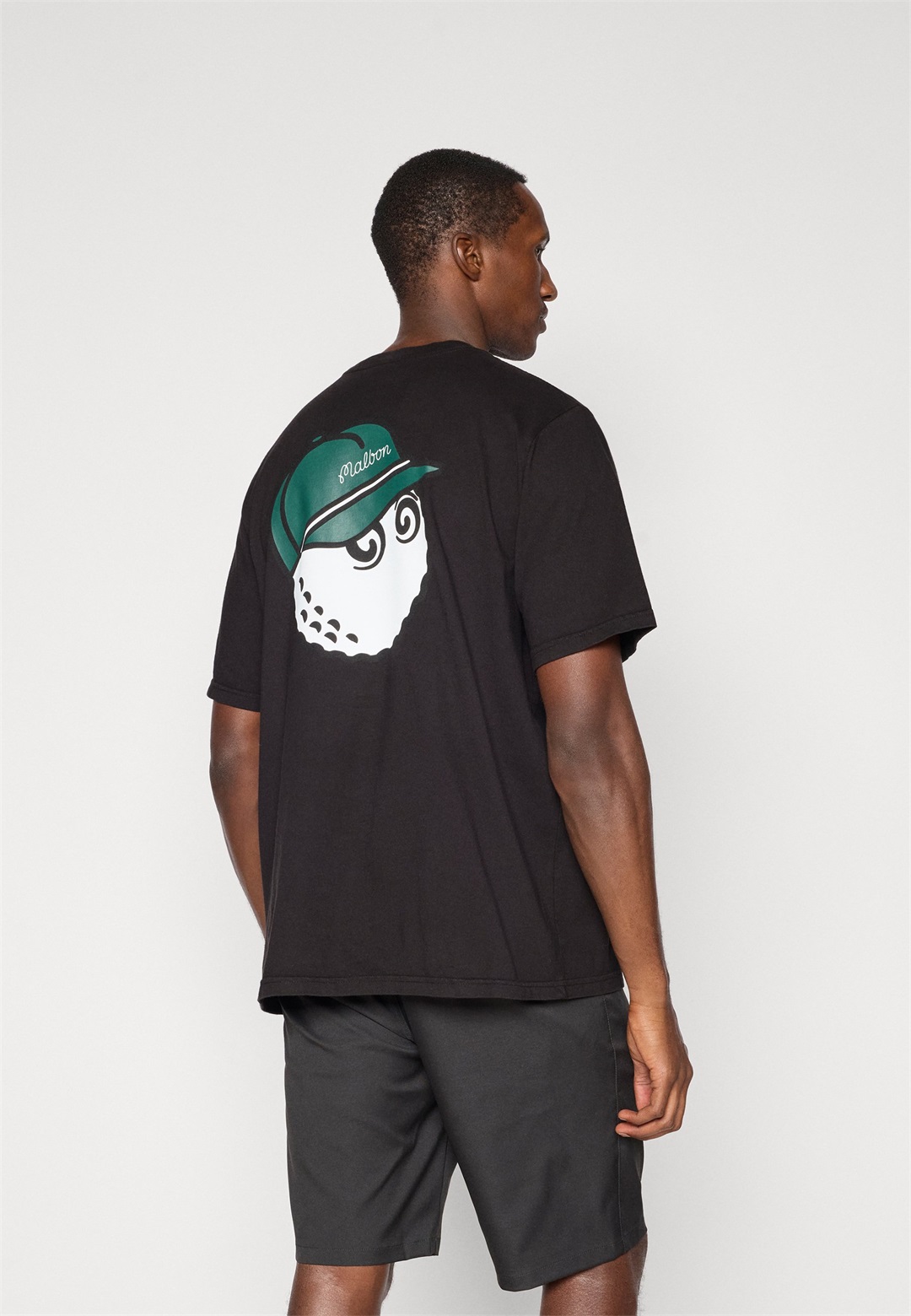 Malbon BERMUDA BALDWIN TEE - T-Shirt print - black/schwarz