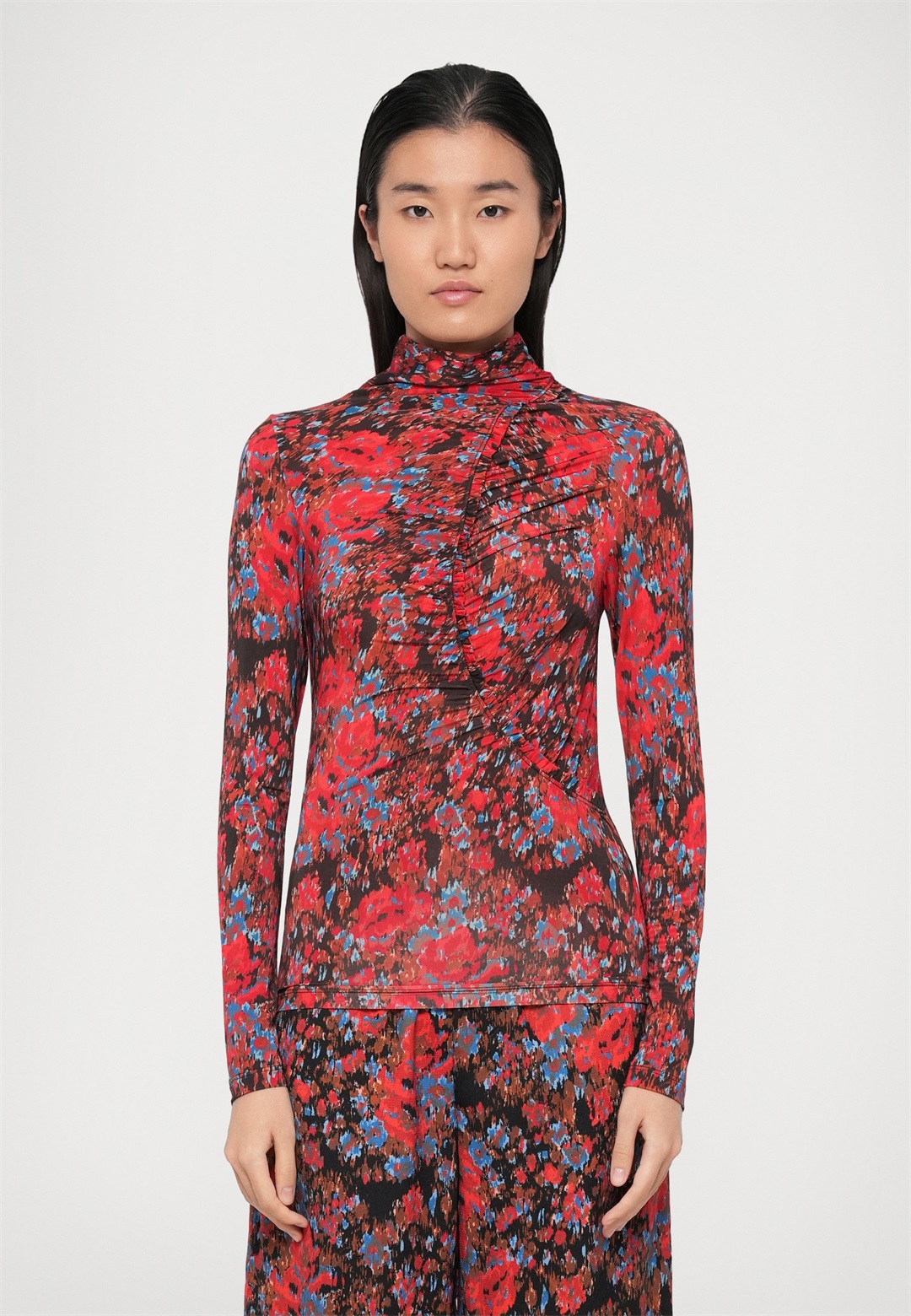 Hofmann Copenhagen REBECCA - Langarmshirt - scarlet red/rot