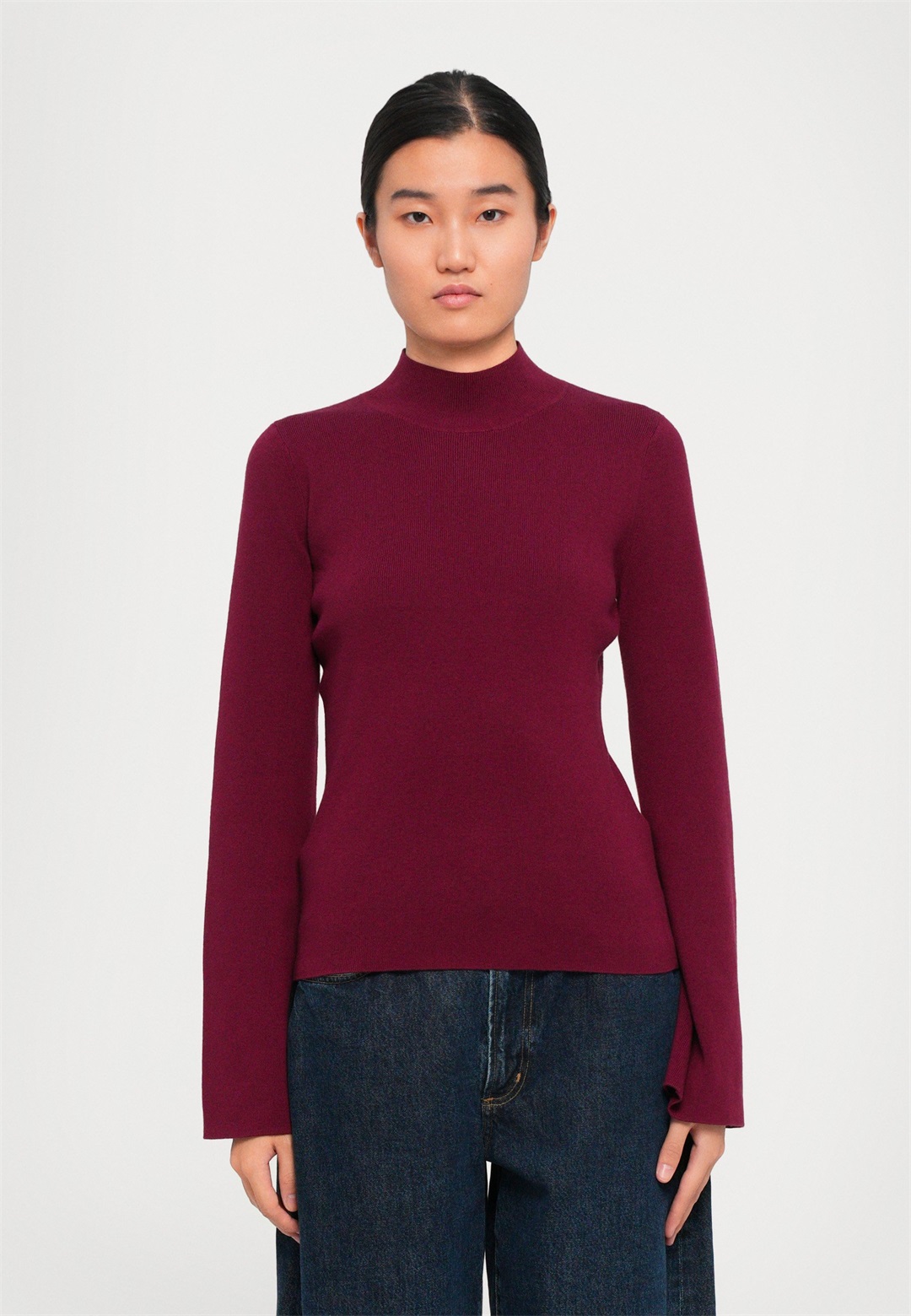 Vanessa Bruno FRANCESCA - Strickpullover - bordeaux