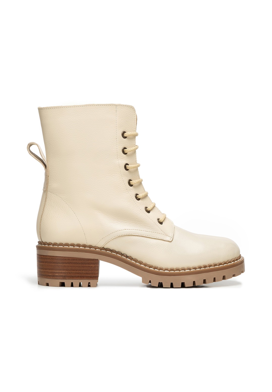 WITTCHEN Plateaustiefelette - creme/beige