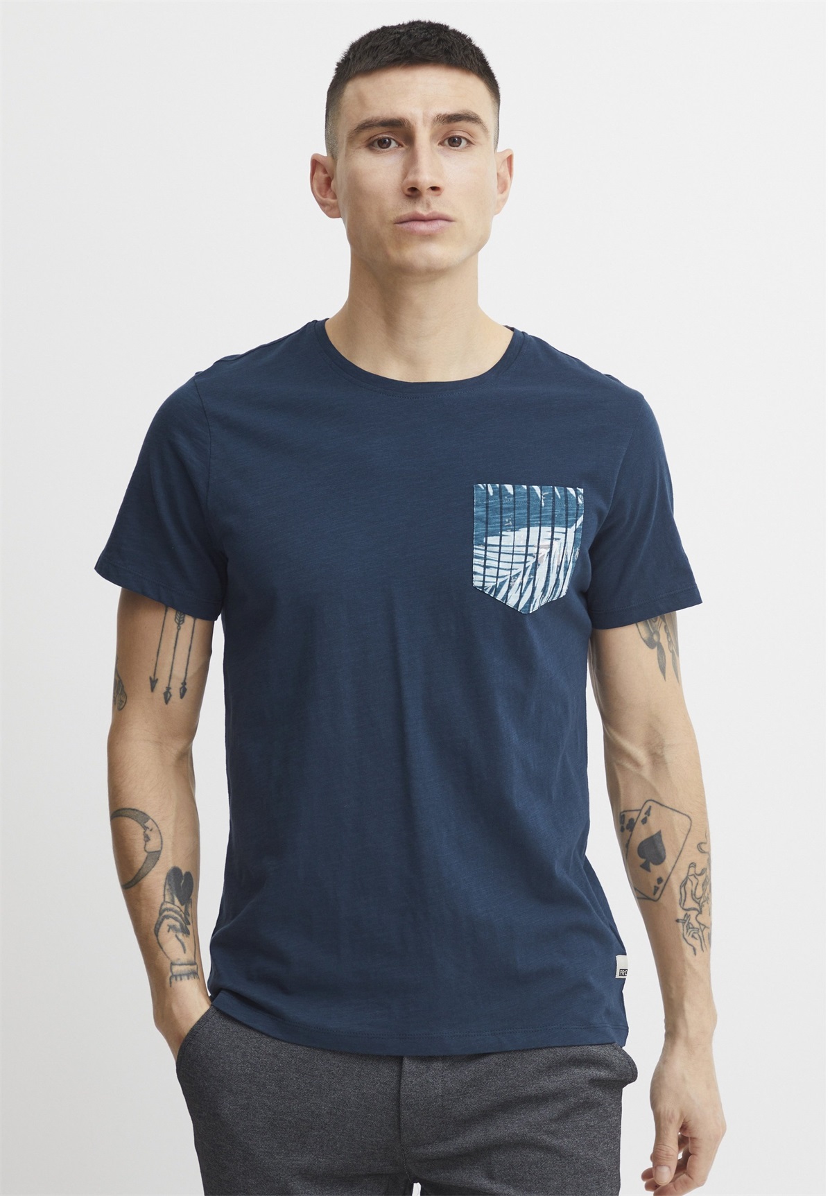 11 Project PRSopan - T-Shirt print - dress blues/dunkelblau