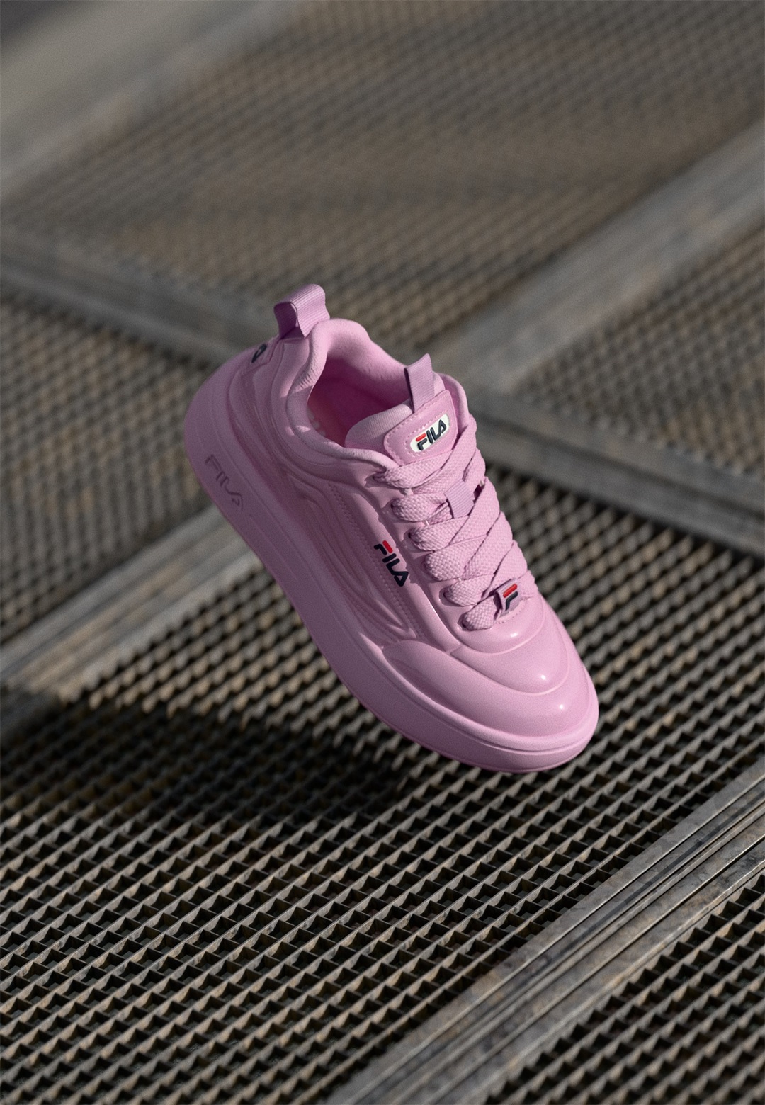 Fila SUPERBUBBLE - Sneaker low - pink lavender/pink