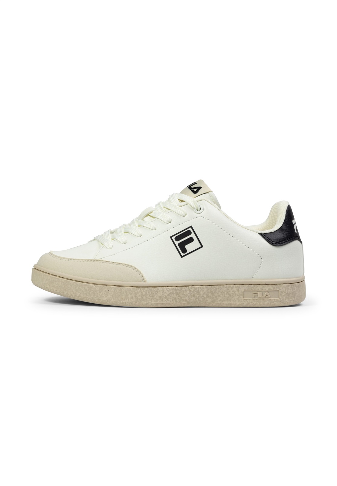 Fila COURTBAY - Sneaker low - marshmallow/lack/beige