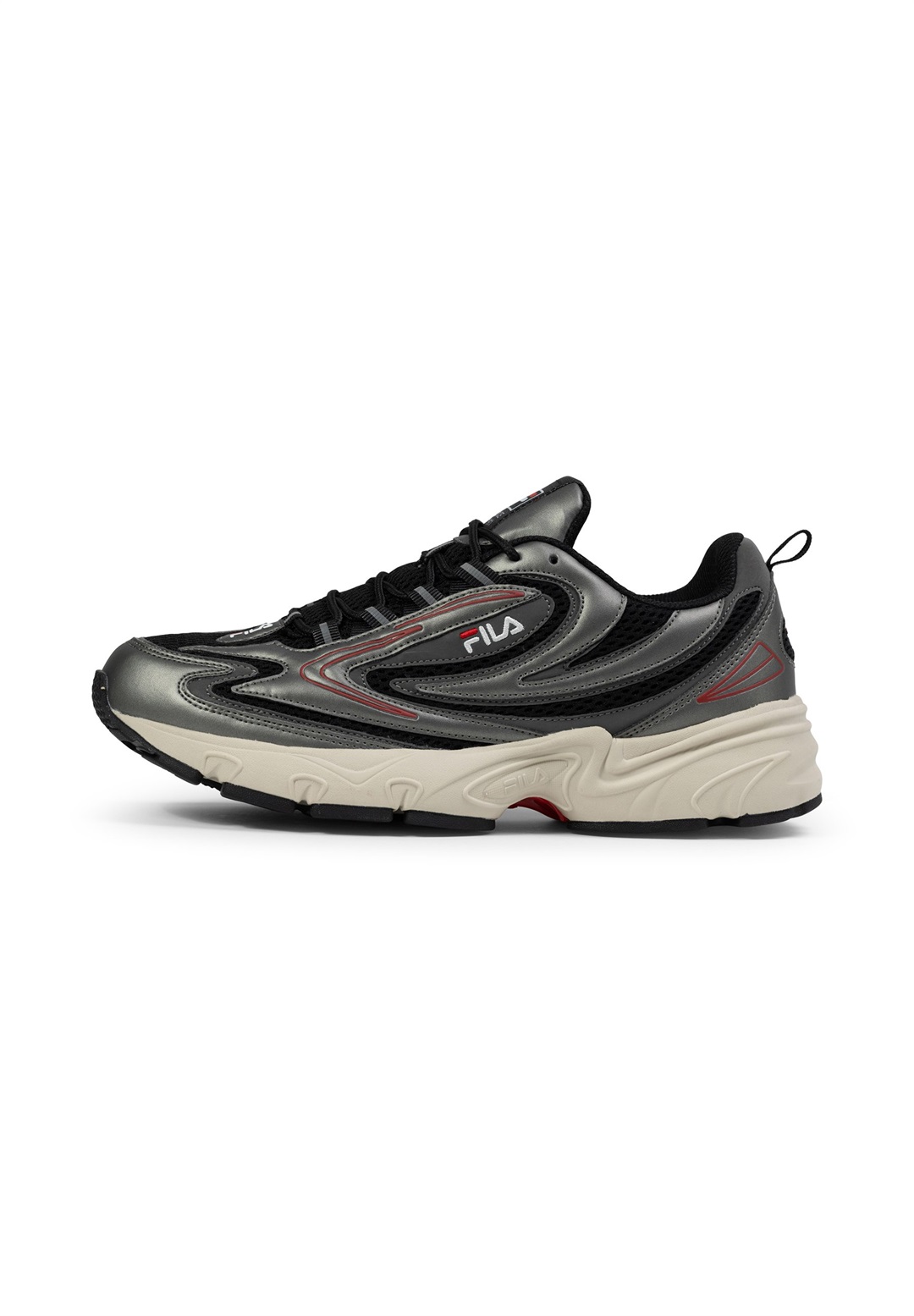 Fila ACTIX RETRO - Sneaker low - gunmetal/silberfarben