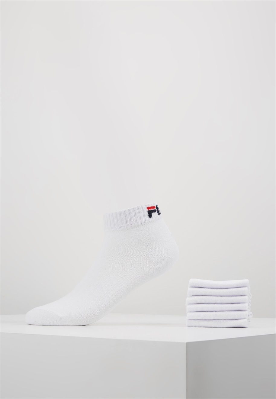 Fila QUARTER SOCKS UNISEX 6 PACK - Socken - white/weiß