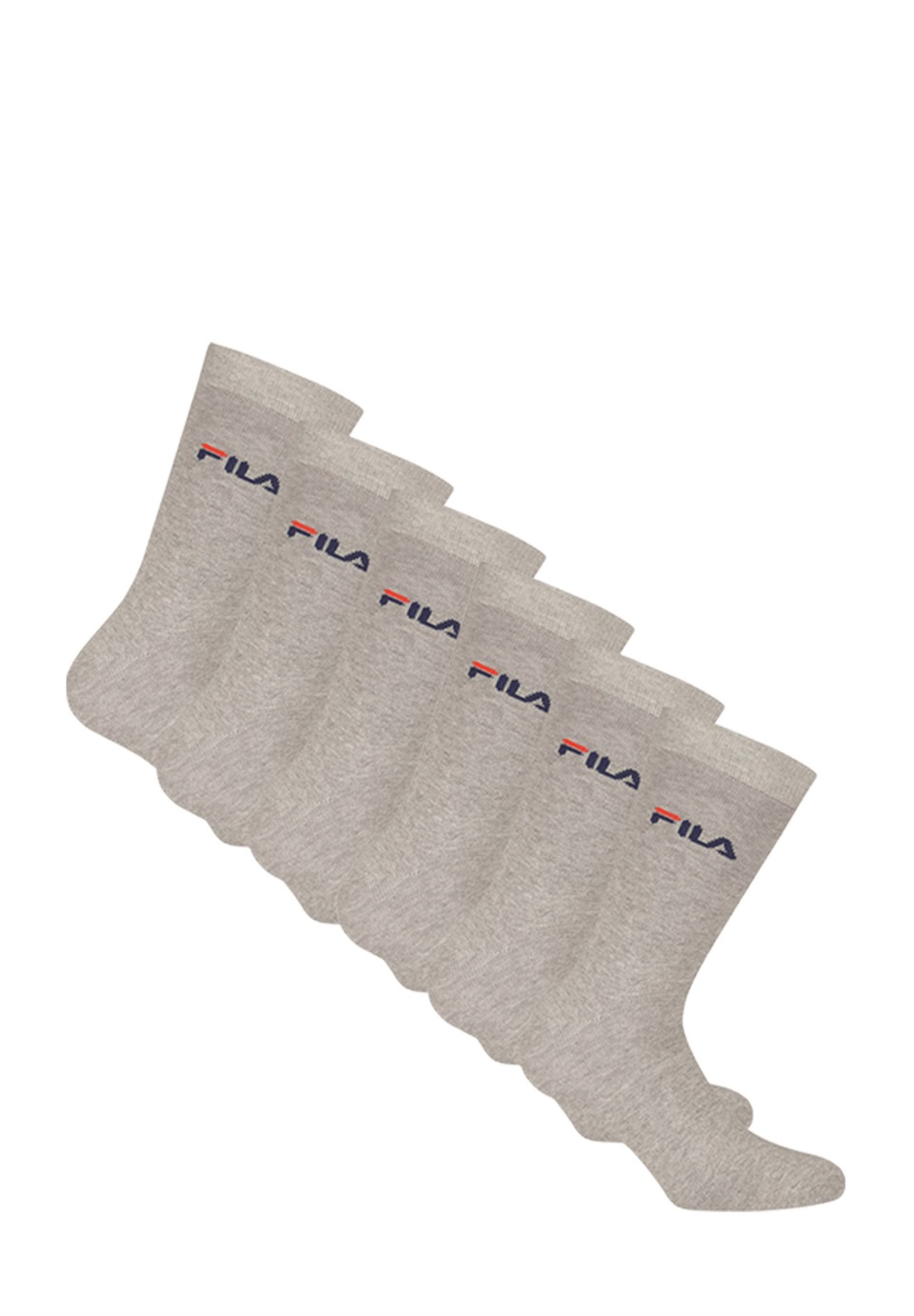 Fila UNISEX 6ER PACK - STRÜMPFE, STREET, LIFESYLE - Sportsocken - grau