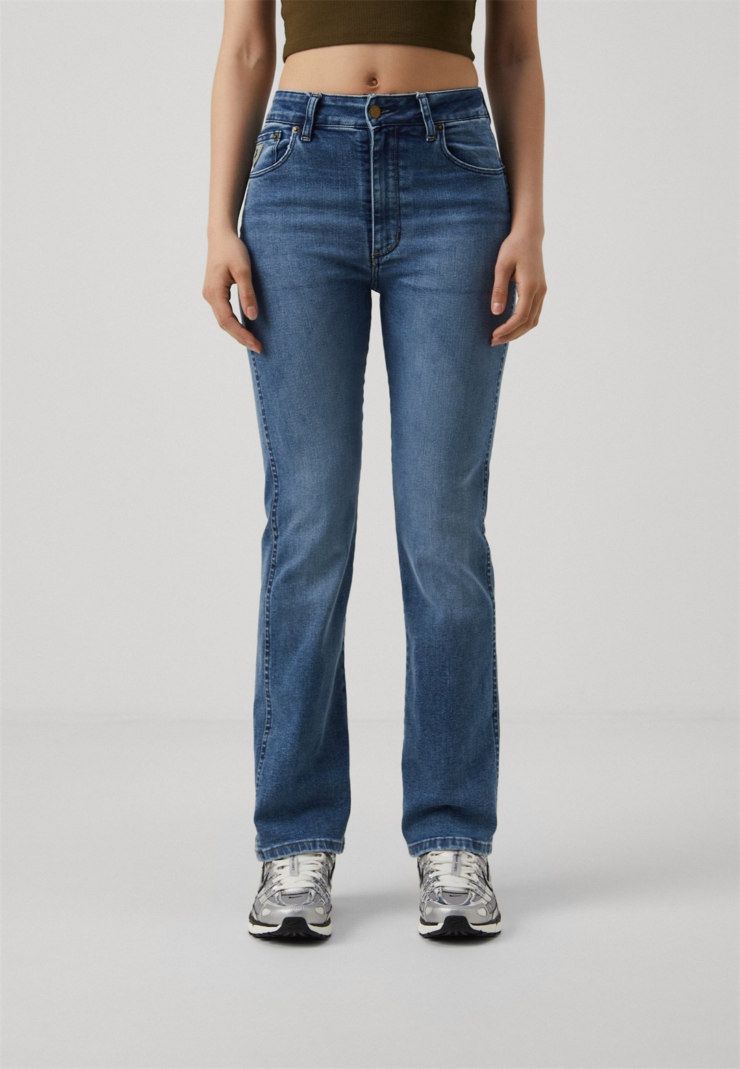 LOIS Jeans MALENA - Jeans Straight Leg - blue denim
