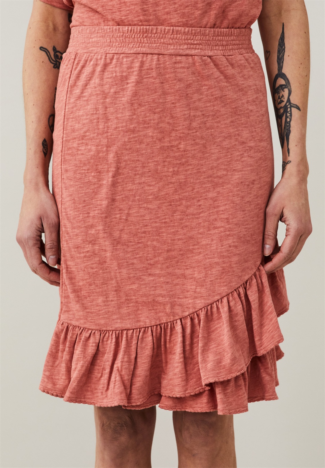 Odd Molly LUCILLE - A-Linien-Rock - vintage pink/pink