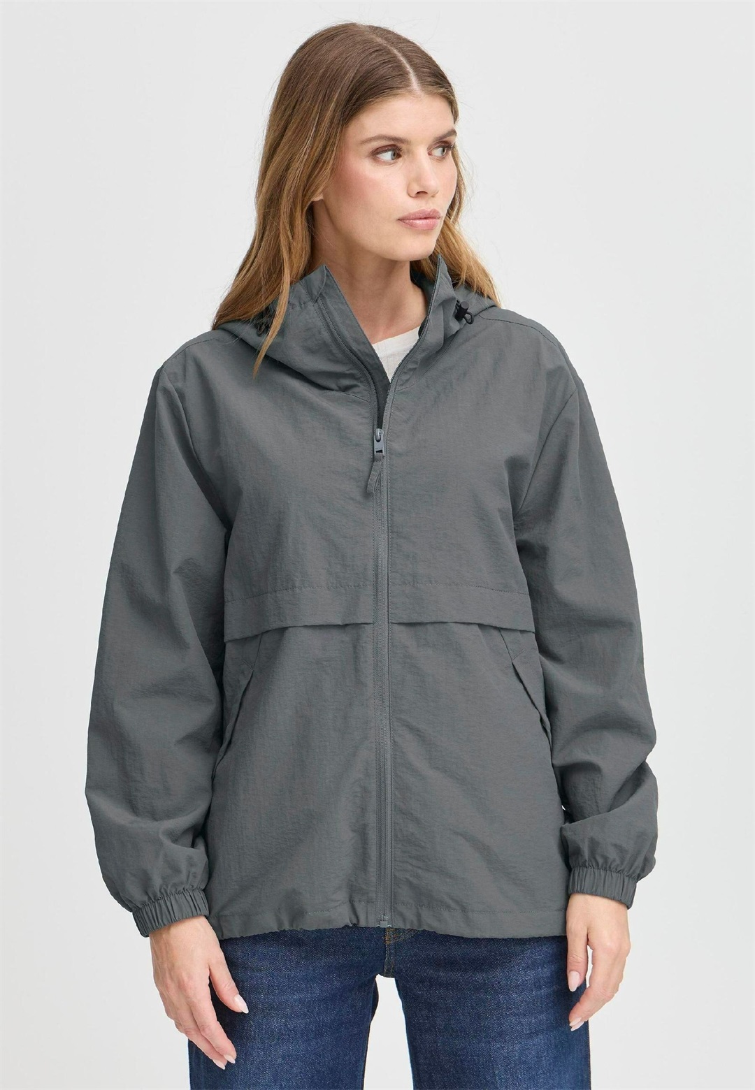 Oxmo OXVISAM - Windbreaker - iron gate/grau