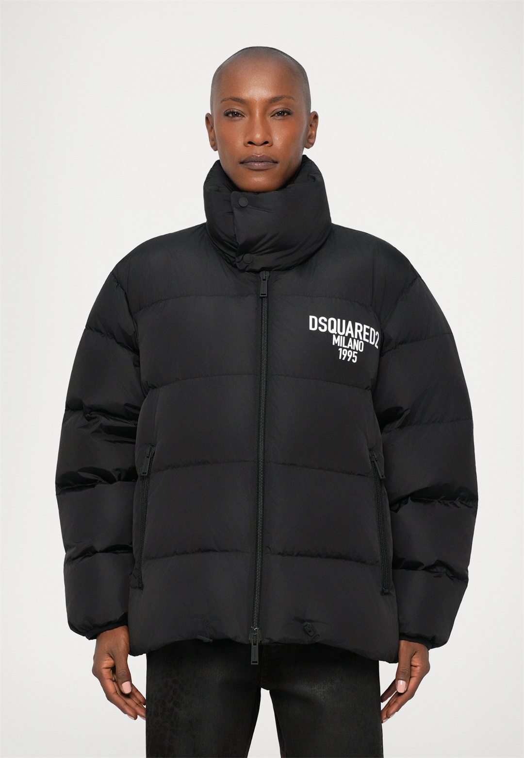 Dsquared2 DEAN PUFFER UNISEX - Daunenjacke - black/schwarz