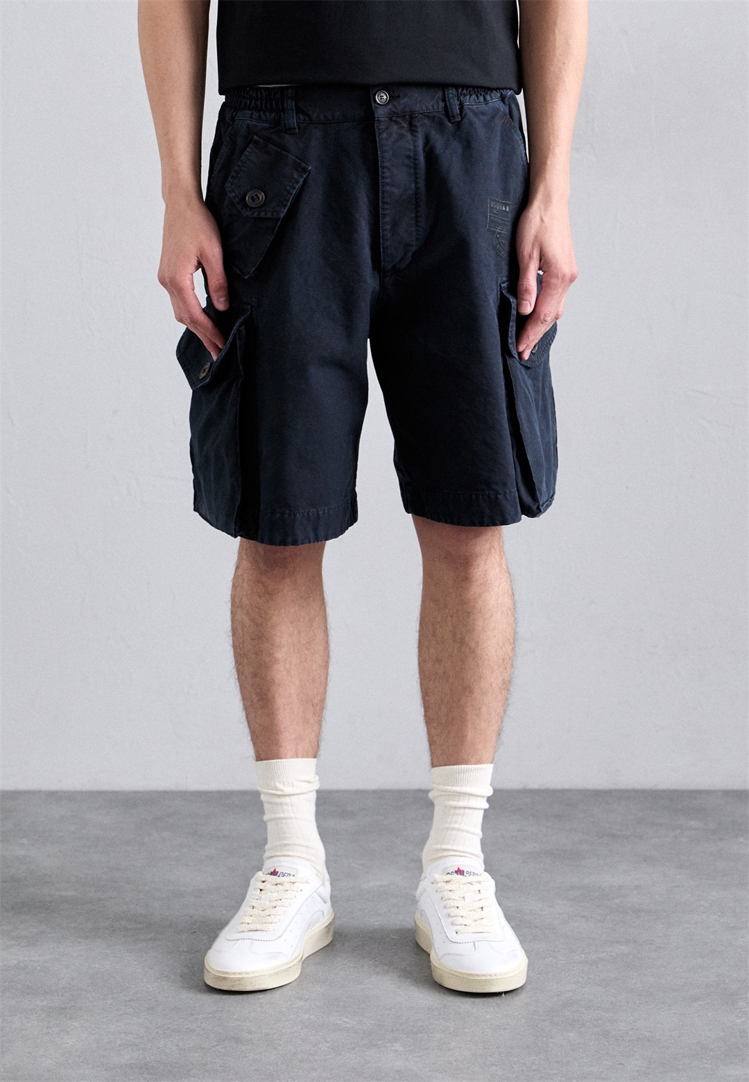 Dsquared2 HUNTER - Shorts - navy blue/dunkelblau
