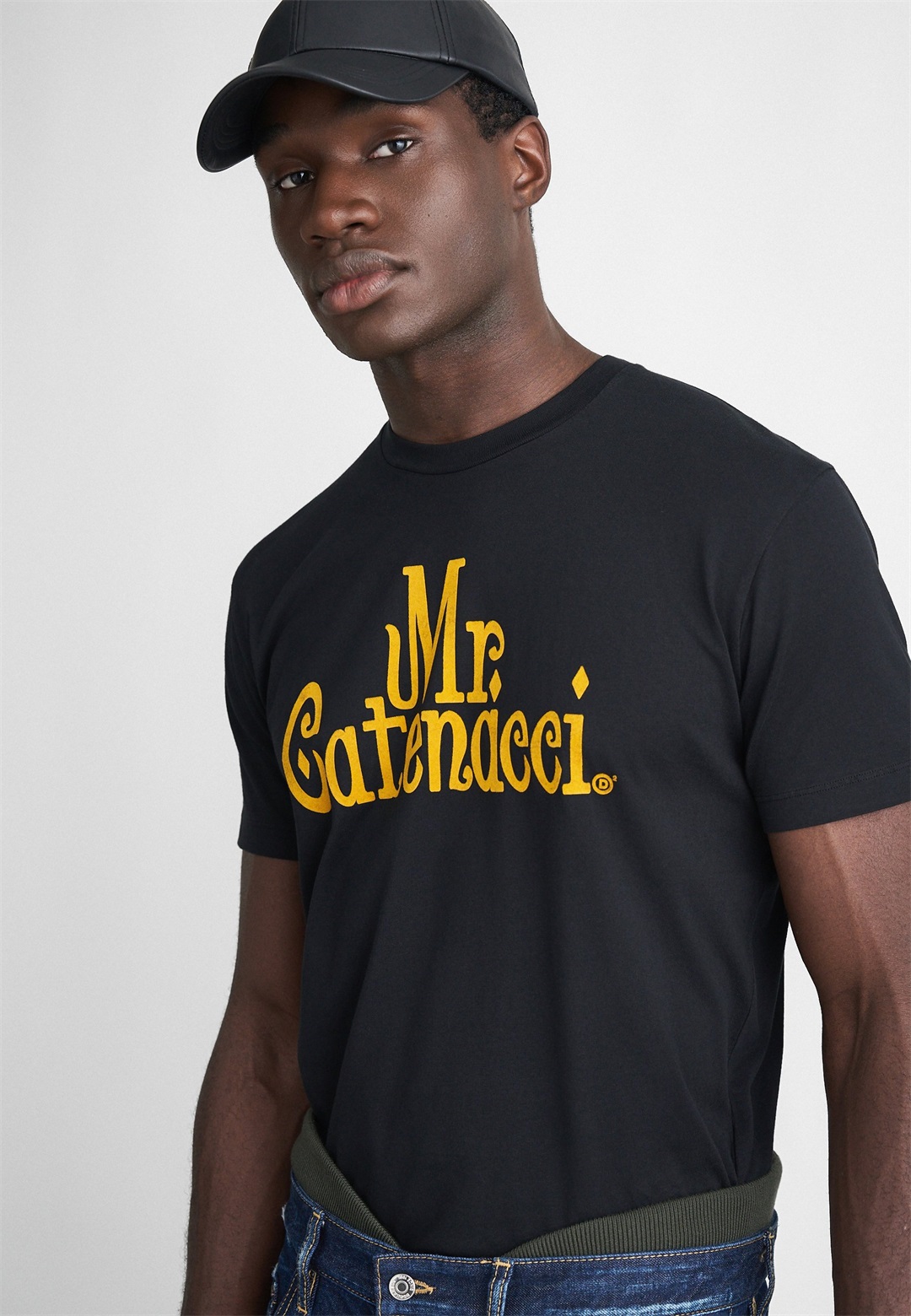 Dsquared2 REGULAR FIT TEE - T-Shirt print - black/schwarz