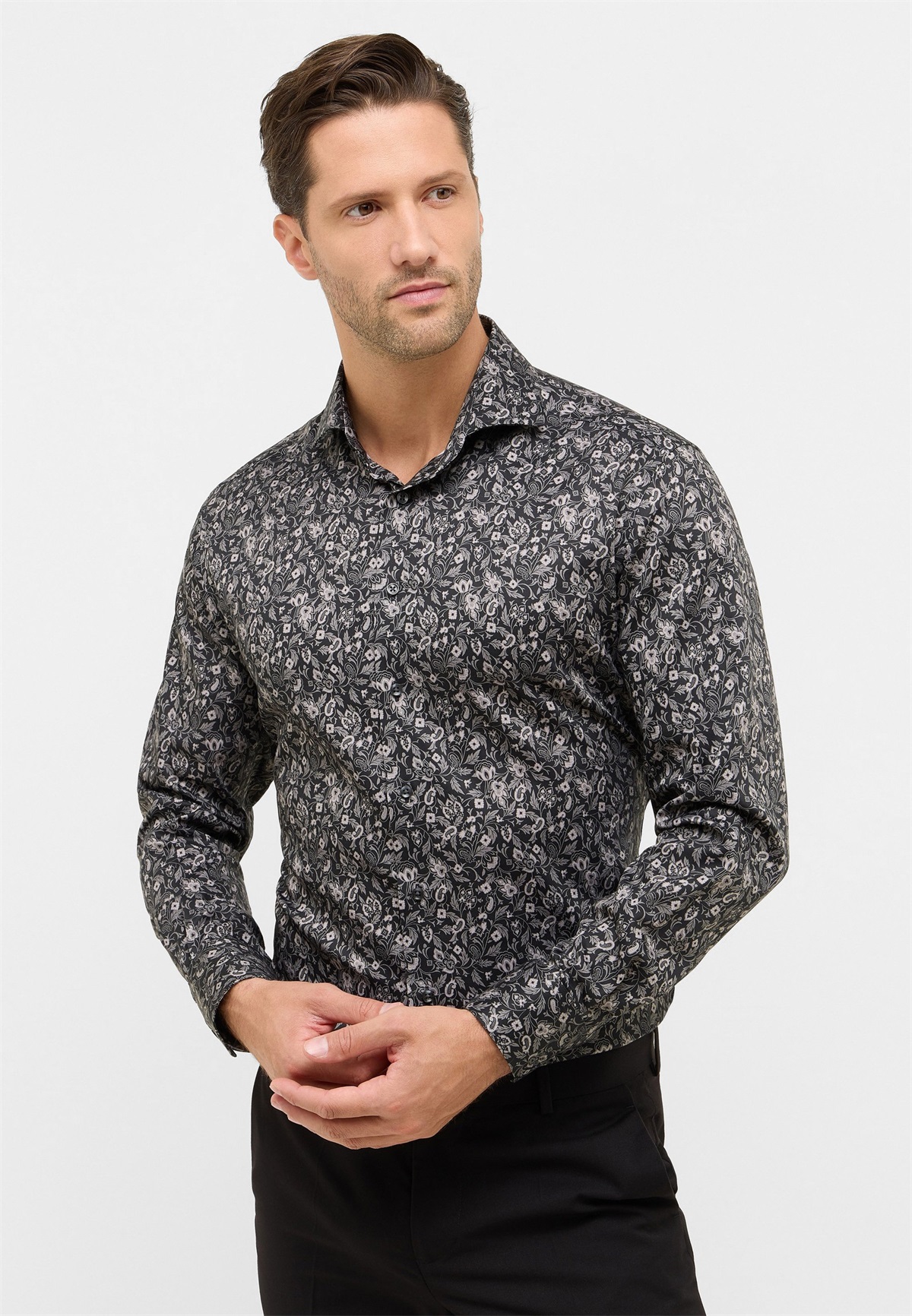 Eterna MODERN FIT - Hemd - anthrazit