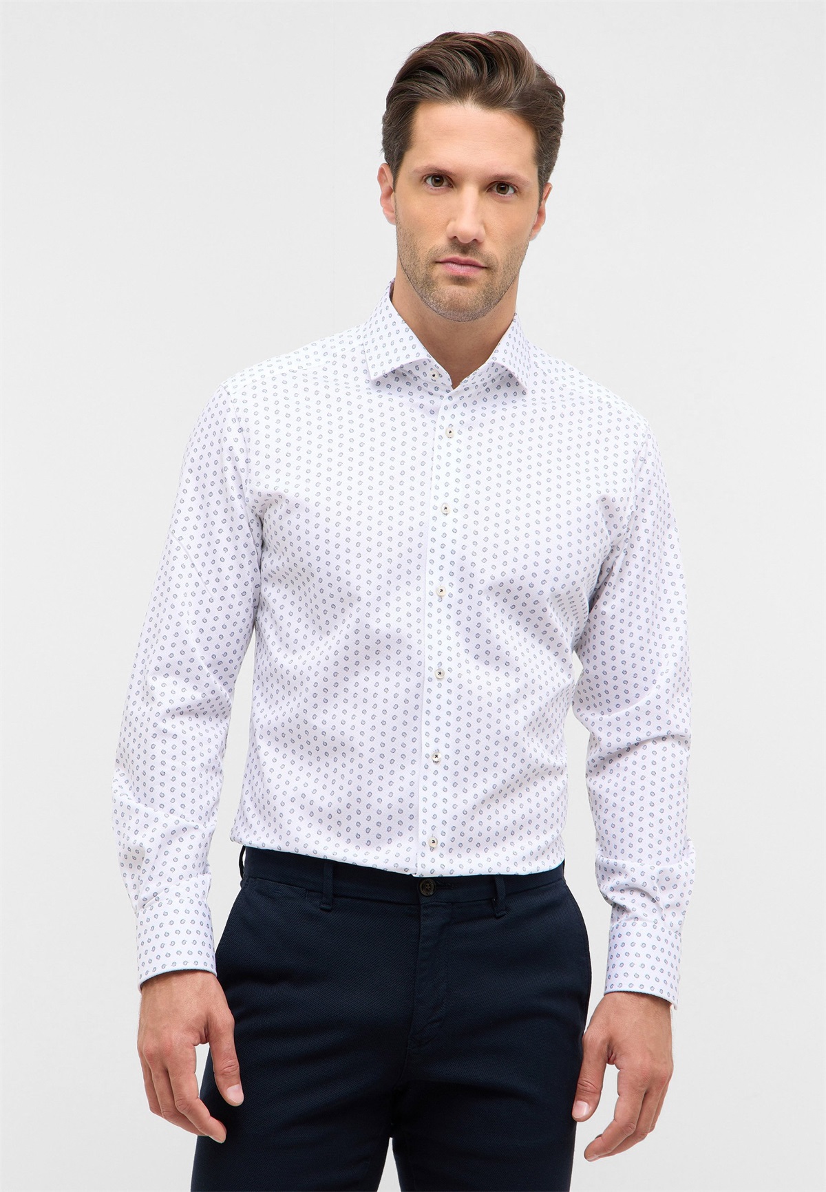 Eterna MODERN FIT - Hemd - dunkelblau