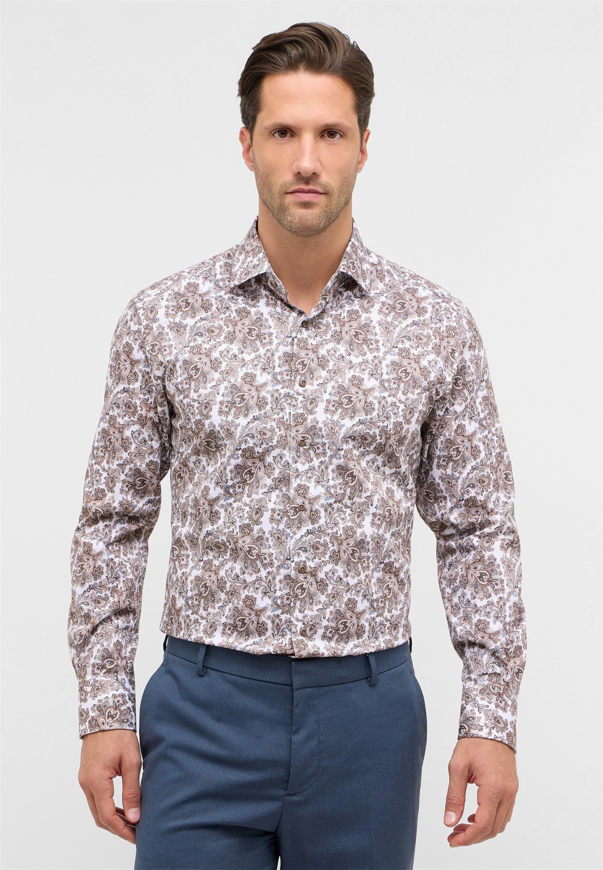 Eterna MODERN FIT - Hemd - beige