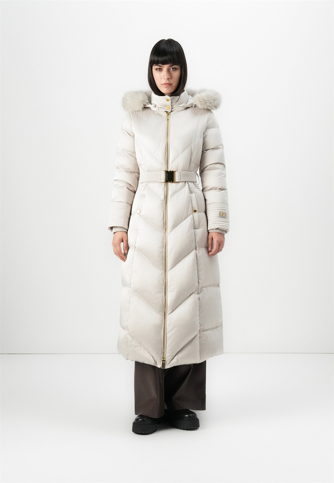 MARCIANO BY GUESS ELLY LONG JACKET - Wintermantel - wind cloud/grau