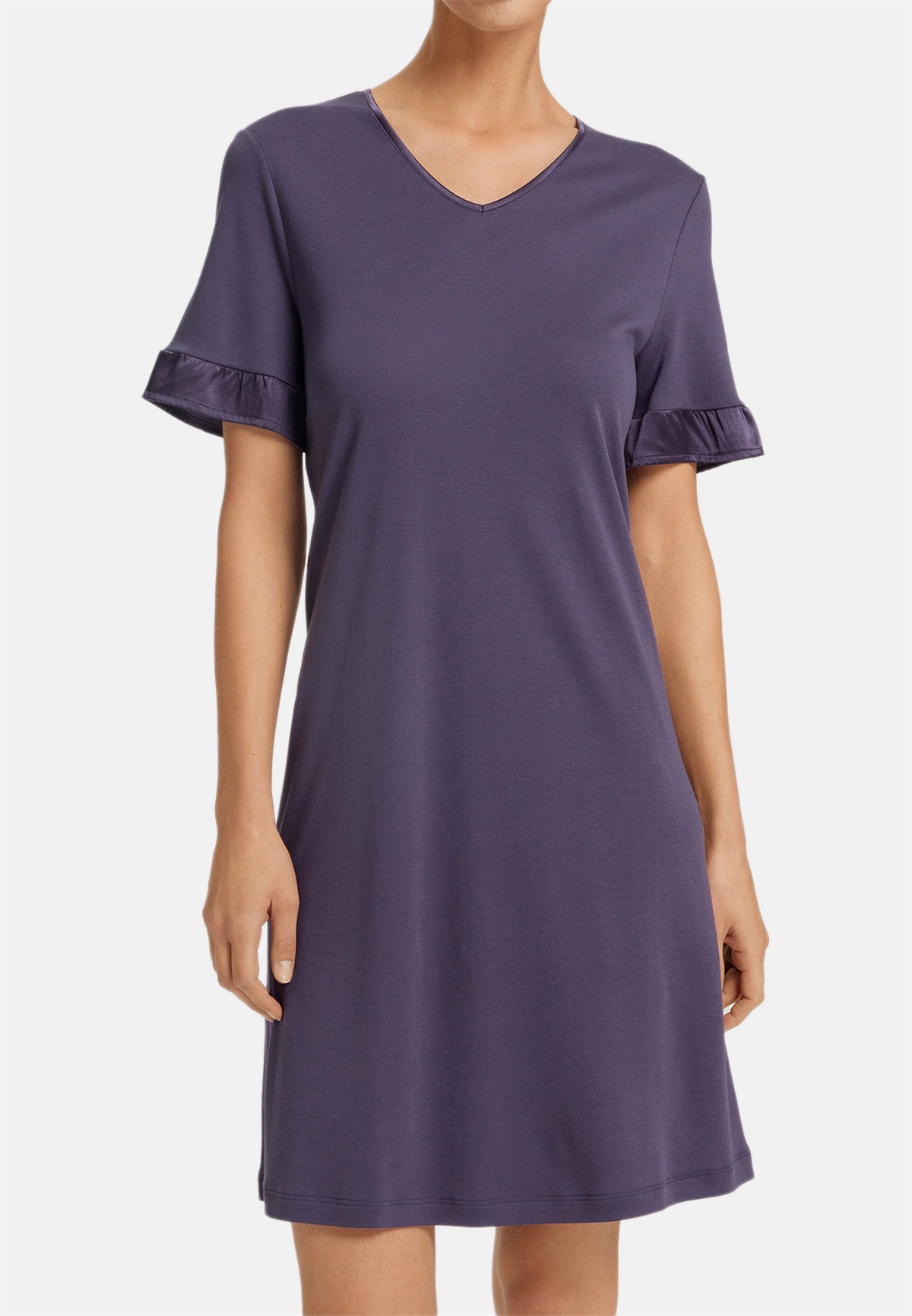 Hanro CLAIRE - Nachthemd - blue stone/blau