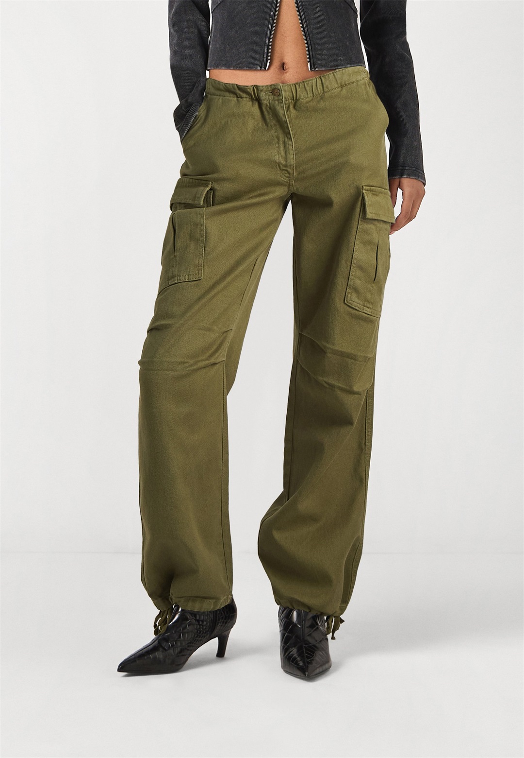 2Y Studios NOVA POCKET - Cargohose - khaki