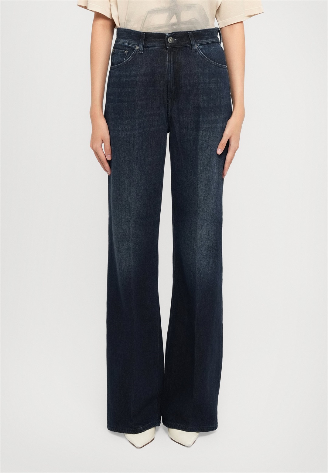 Dondup Flared Jeans - blue/blau