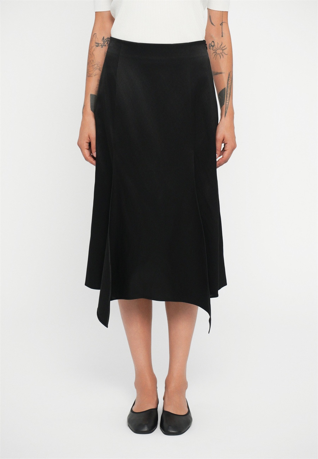 440ME SKIRT - A-Linien-Rock - black/schwarz