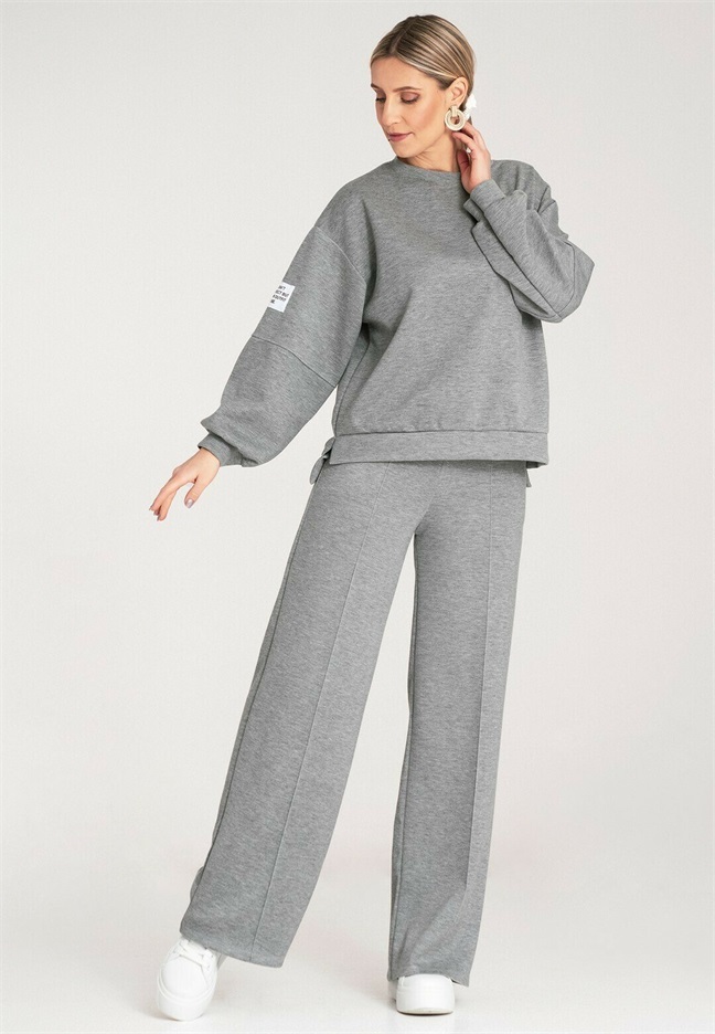Figl SET - Trainingsanzug - grey/grau