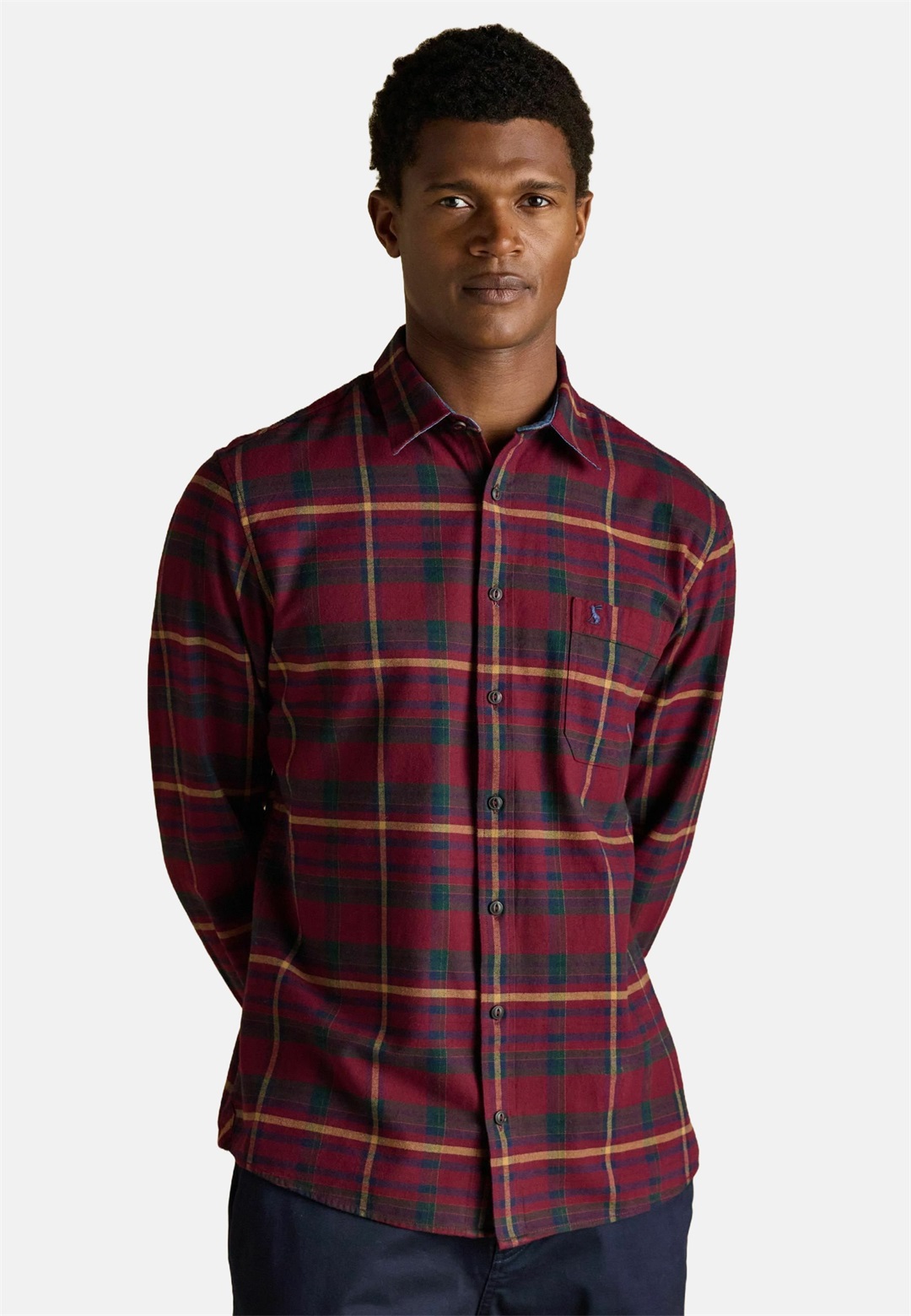 Tom Joule Hemd - burgundy red/rot