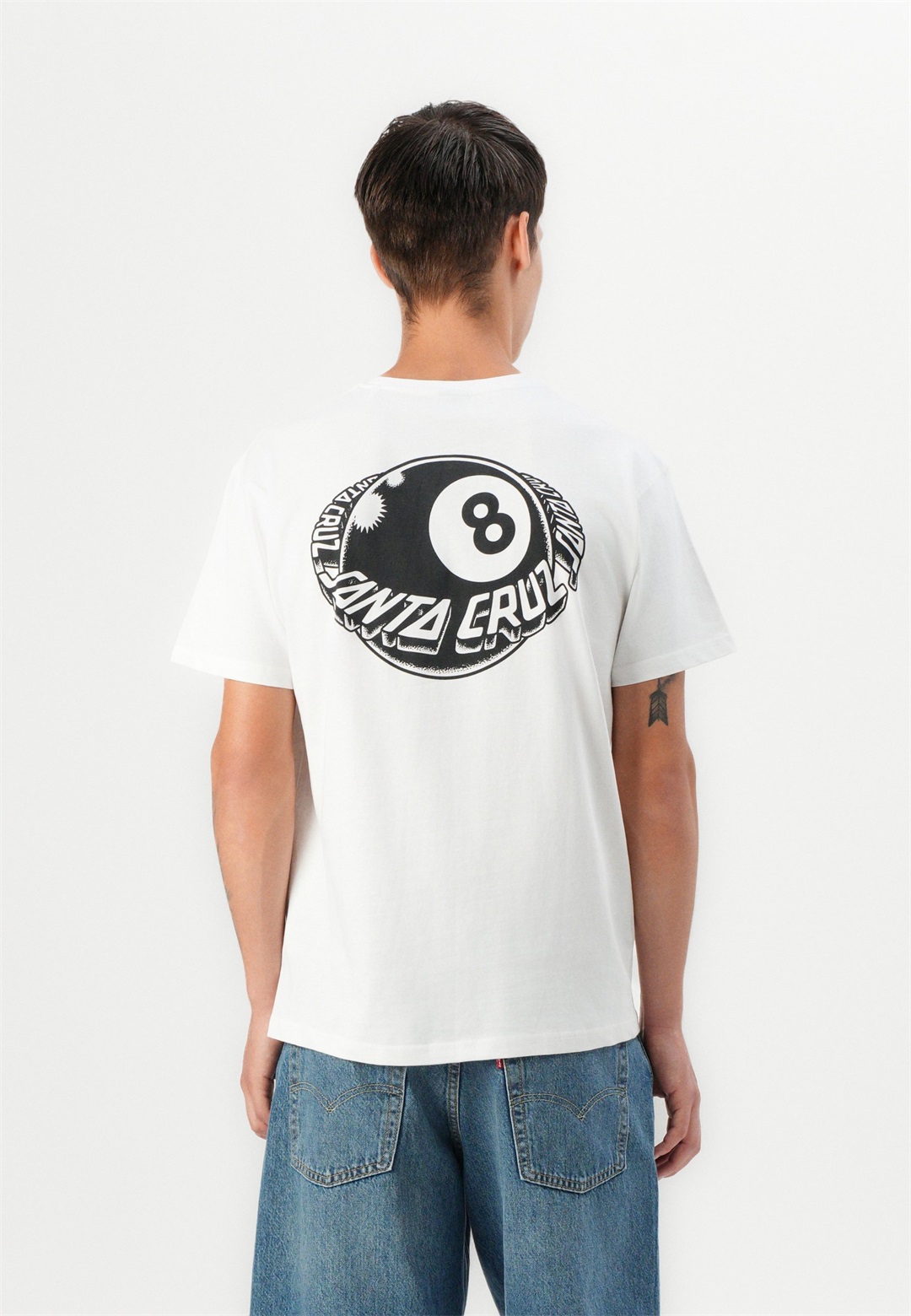 Santa Cruz WINKOWSKI EIGHTH PLANET UNISEX - T-Shirt print - white/weiß
