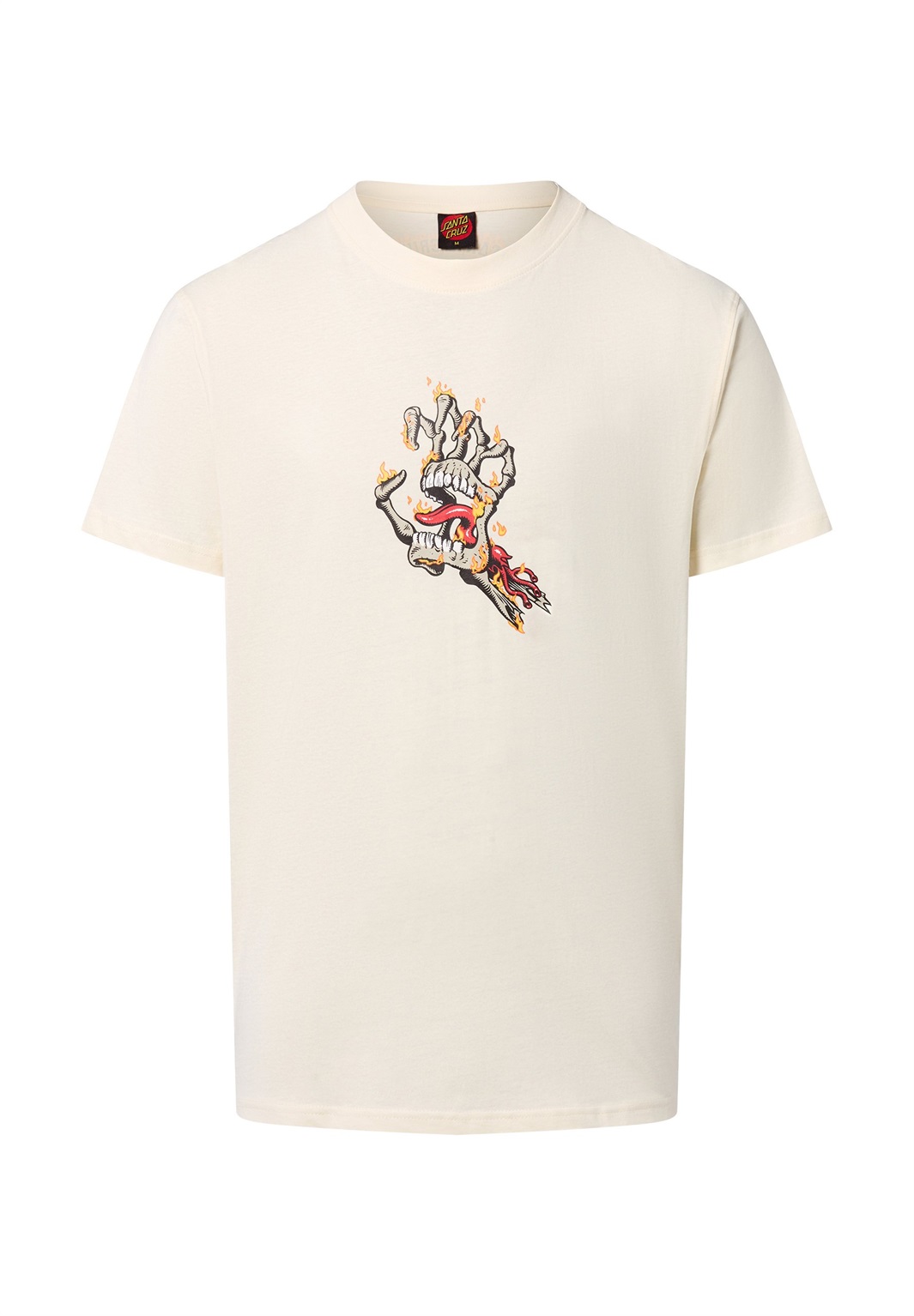 Santa Cruz T-Shirt print - vanille/weiß
