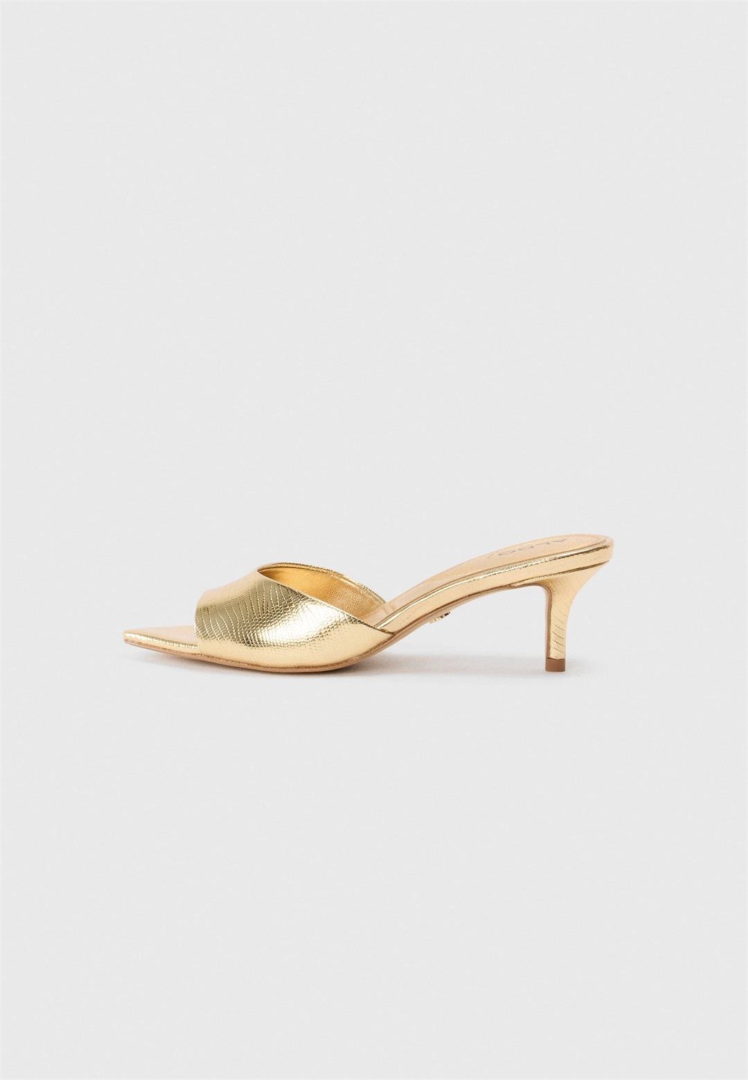 ALDO BENALDEN - Pantolette hoch - gold-coloured/goldfarben