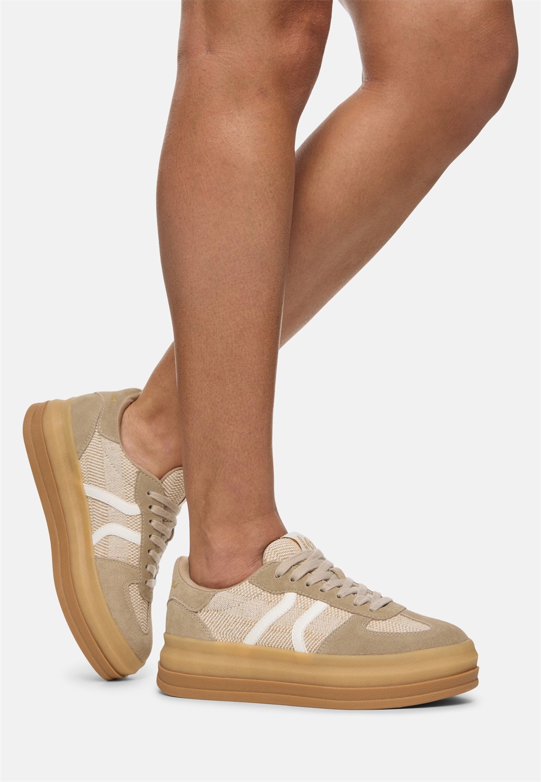 ALDO LOW TOP ELABRINTAR - Sneaker low - neutral/beige