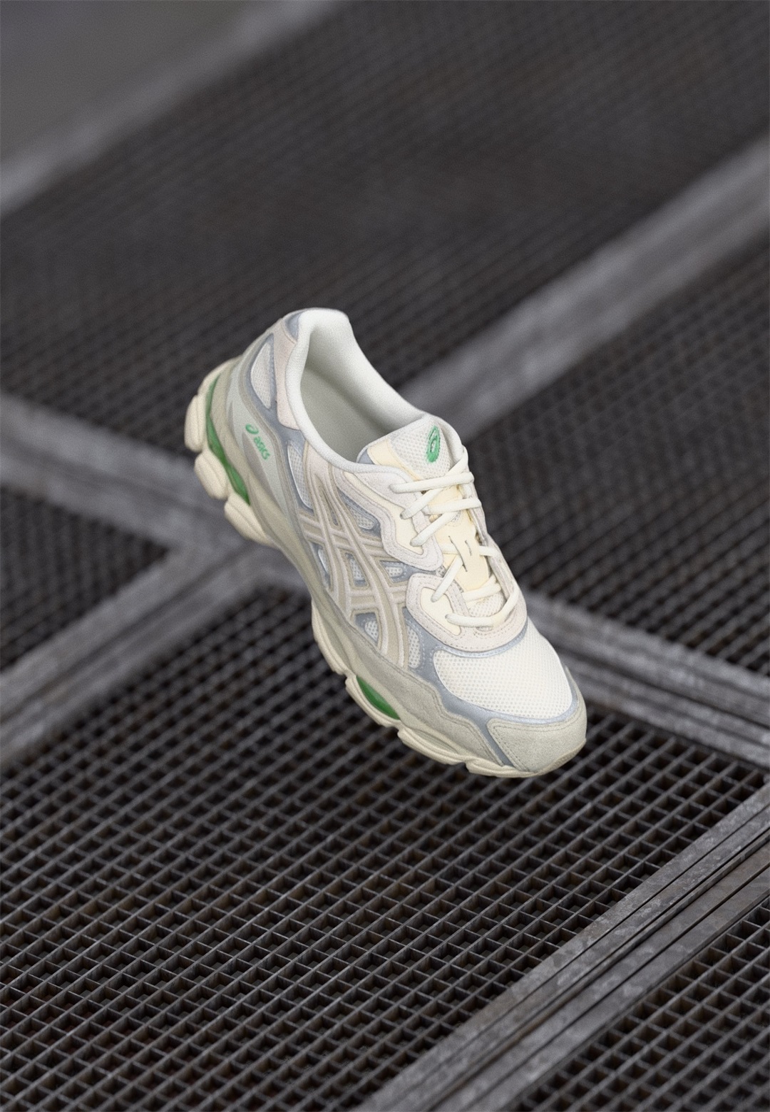 ASICS SportStyle GEL NYC UNISEX - Sneaker low - cream/fossil/offwhite