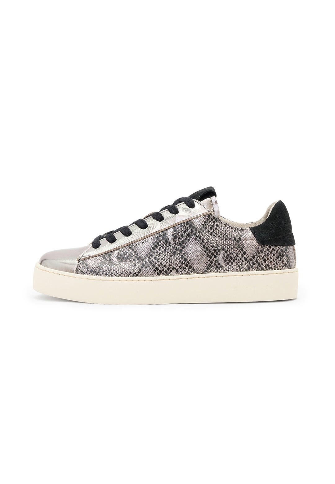AllSaints SHANA MET - Sneaker low - silver/black/grau