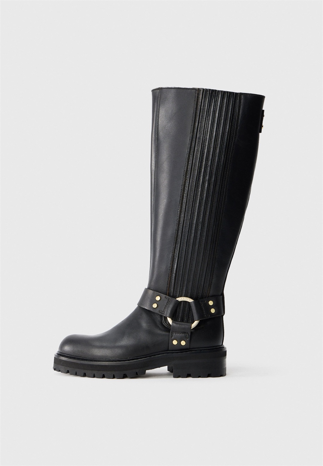 AllSaints MADDIE - Cowboy-/Bikerboot - black/schwarz