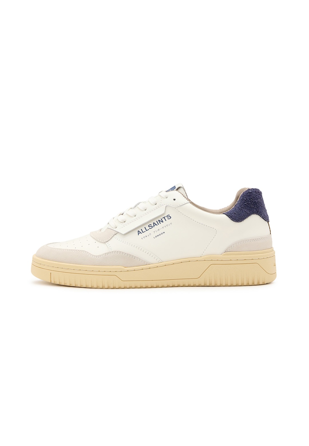 AllSaints REGAN LOW - Sneaker low - white blue/weiß