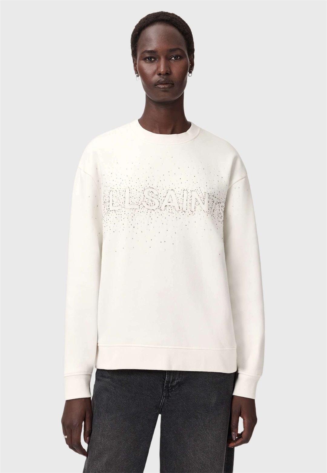AllSaints Sweatshirt - white/weiß