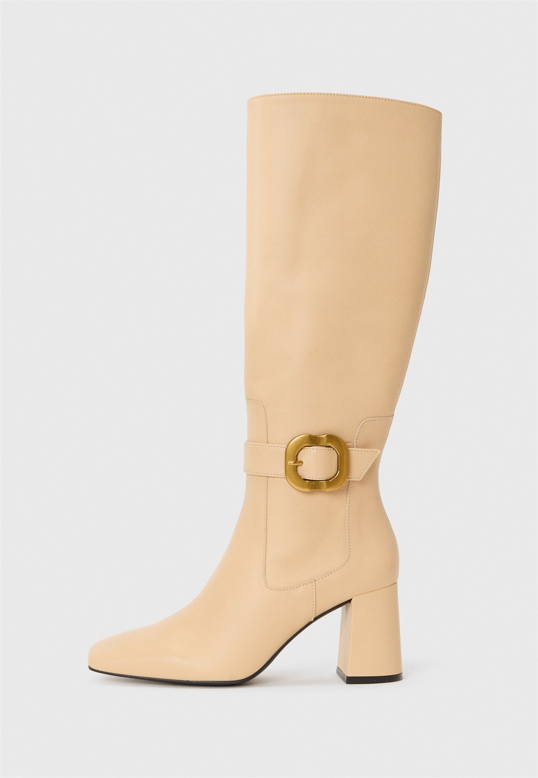 ÁNGEL ALARCÓN High Heel Stiefel - volga oyster/offwhite