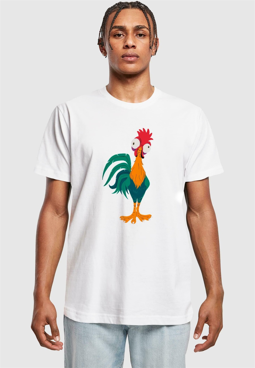 ABSOLUTE CULT MOANA - HEI HEI - T-Shirt print - white/weiß
