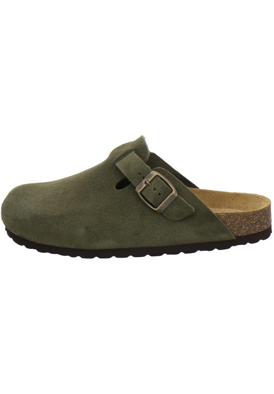 AFS Schuhe Clogs - moos/dunkelgrün