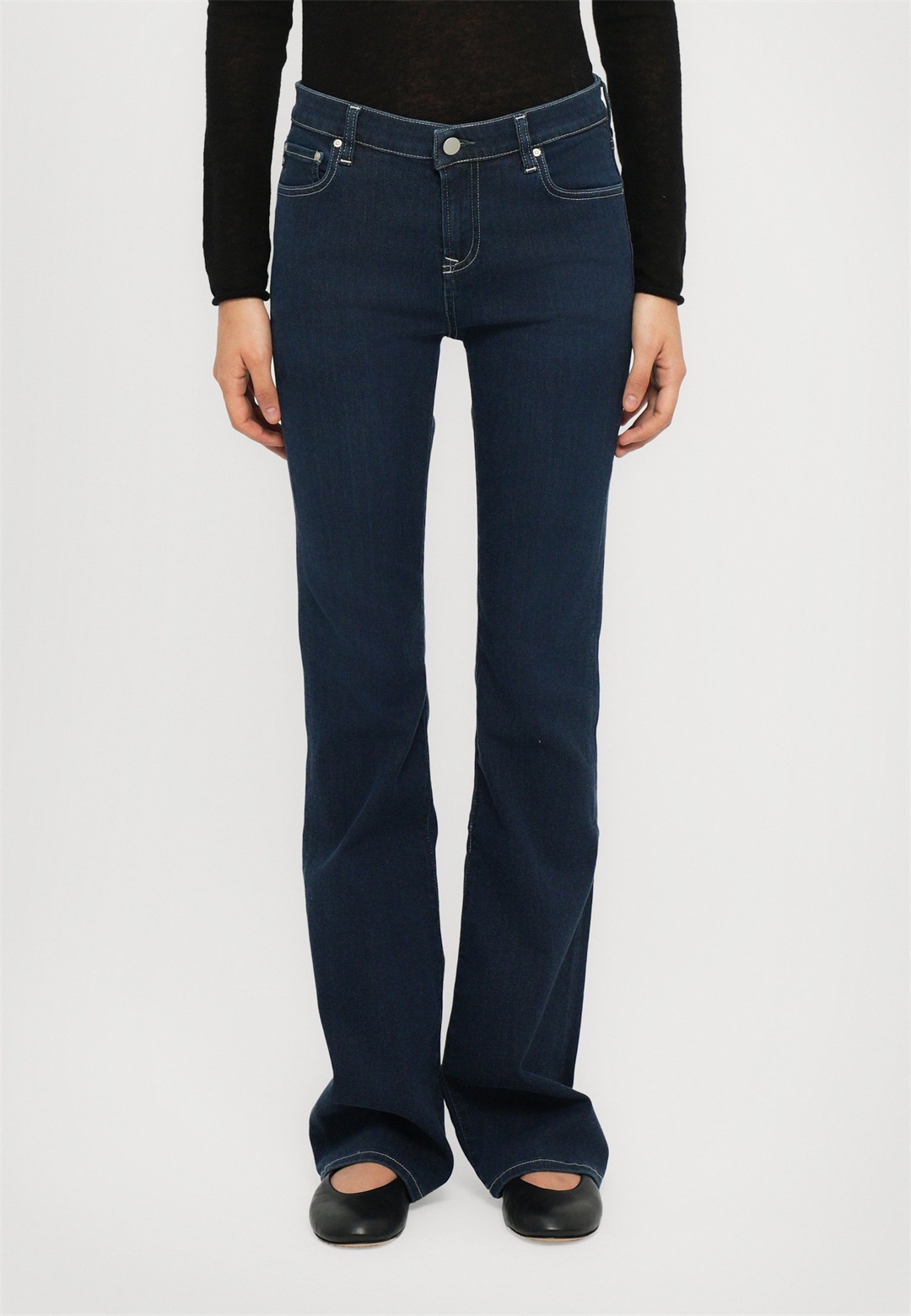 AG Jeans SLIM CLEAN - Jeans Bootcut - dark-blue denim