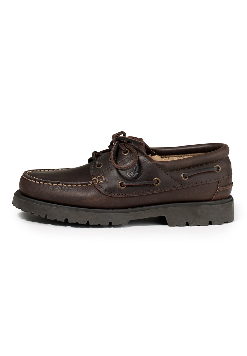 Aigle TARMAC - Bootsschuh - dark brown/dunkelbraun