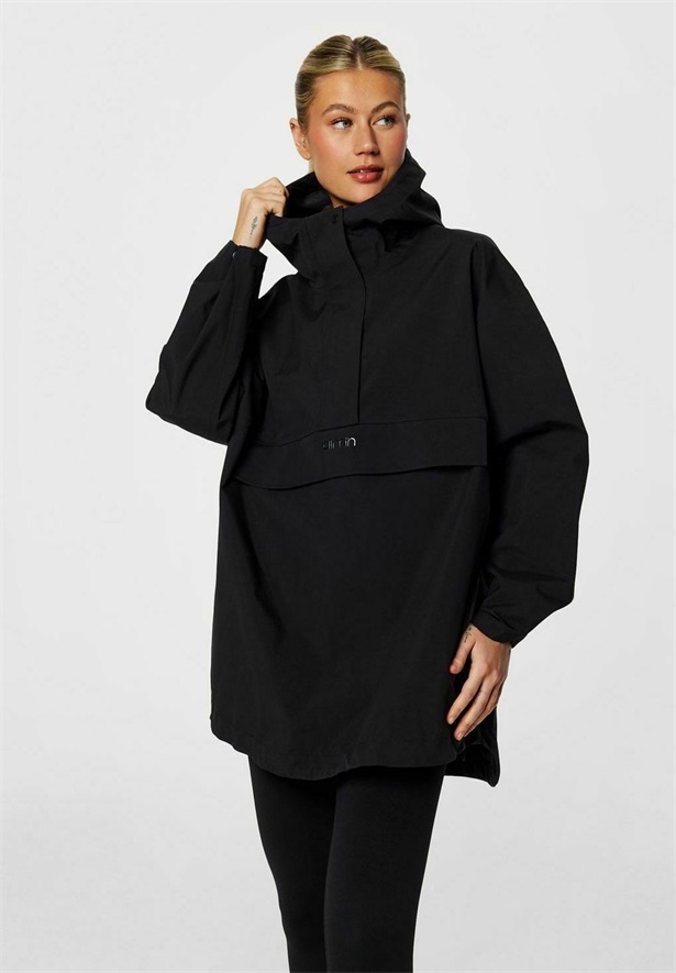 aim’n® OVERSIZED ANORAK - Regenjacke / wasserabweisende Jacke - Black/schwarz