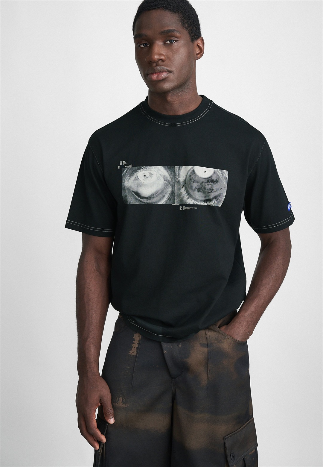 A-COLD-WALL* T-Shirt print - oynx/schwarz